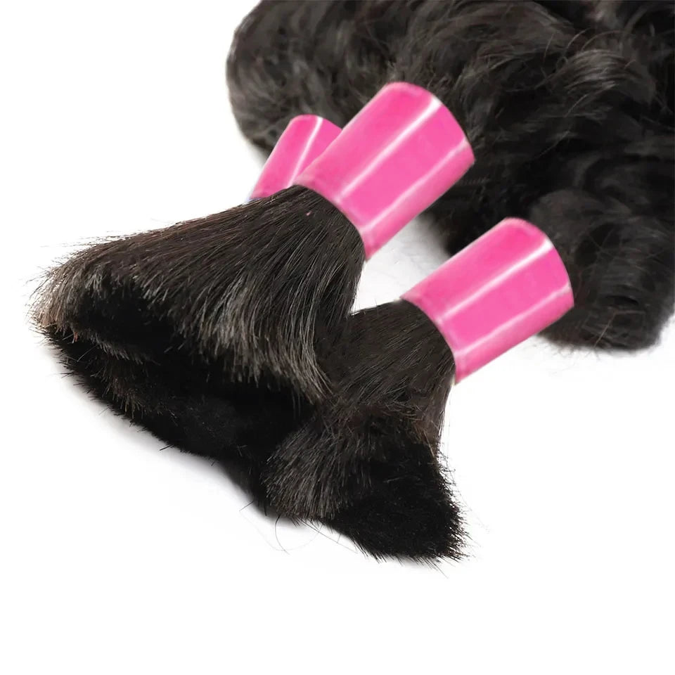 Body Wave Human Hair Bulk Braiding Extensions