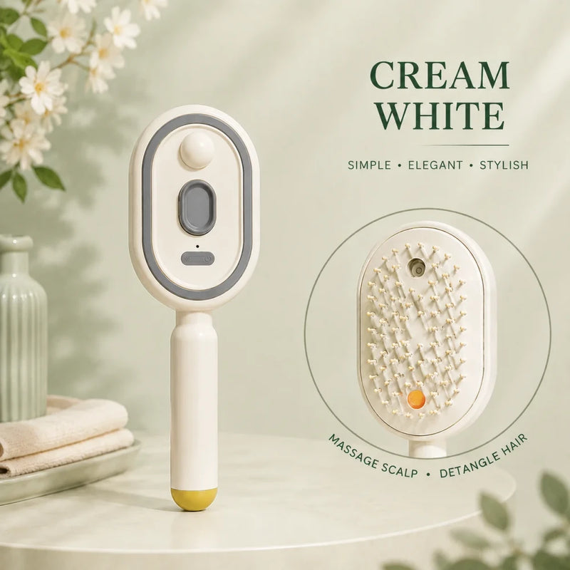 3 Rechargeable Anti Frizz Electric Hair Brush