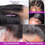 Straight Human Hair Glueless Wig