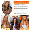 Honey Blonde Ombre Human Hair Wig