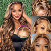 Honey Blonde Ombre Human Hair Wig