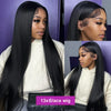 Straight Human Hair Lace Front Wig