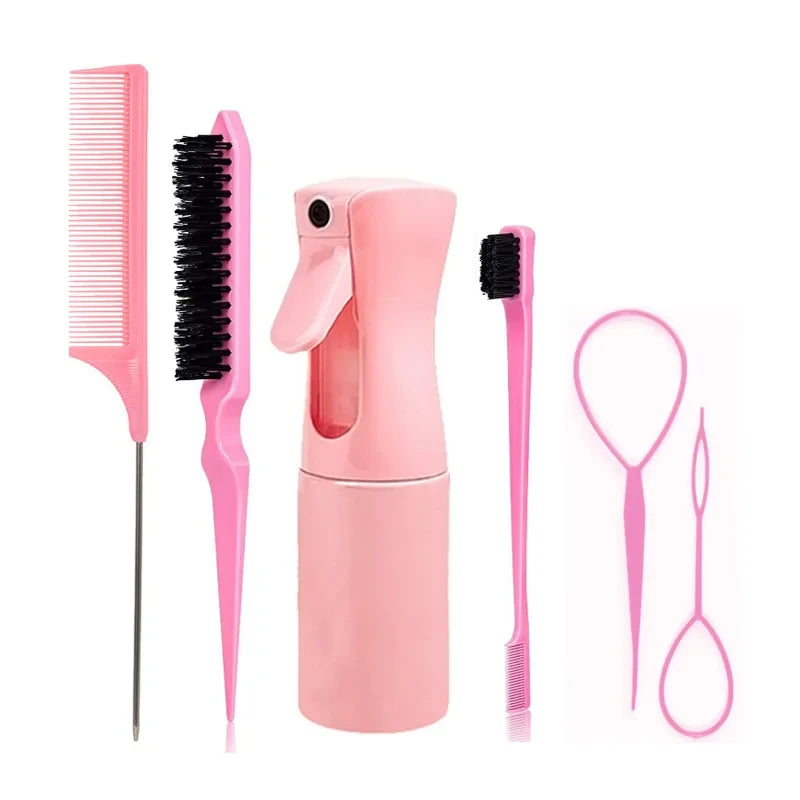 Hair Styling Brush and Comb Set