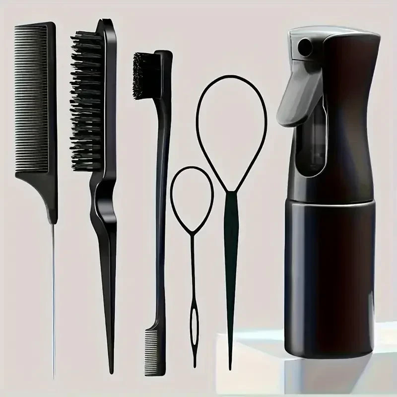 Hair Styling Brush and Comb Set