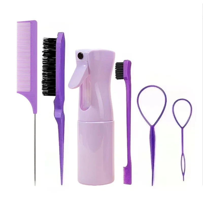 Hair Styling Brush and Comb Set