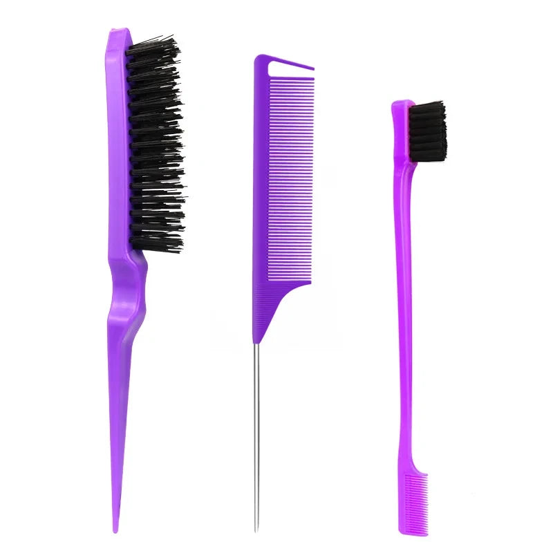 Hair Styling Brush and Comb Set