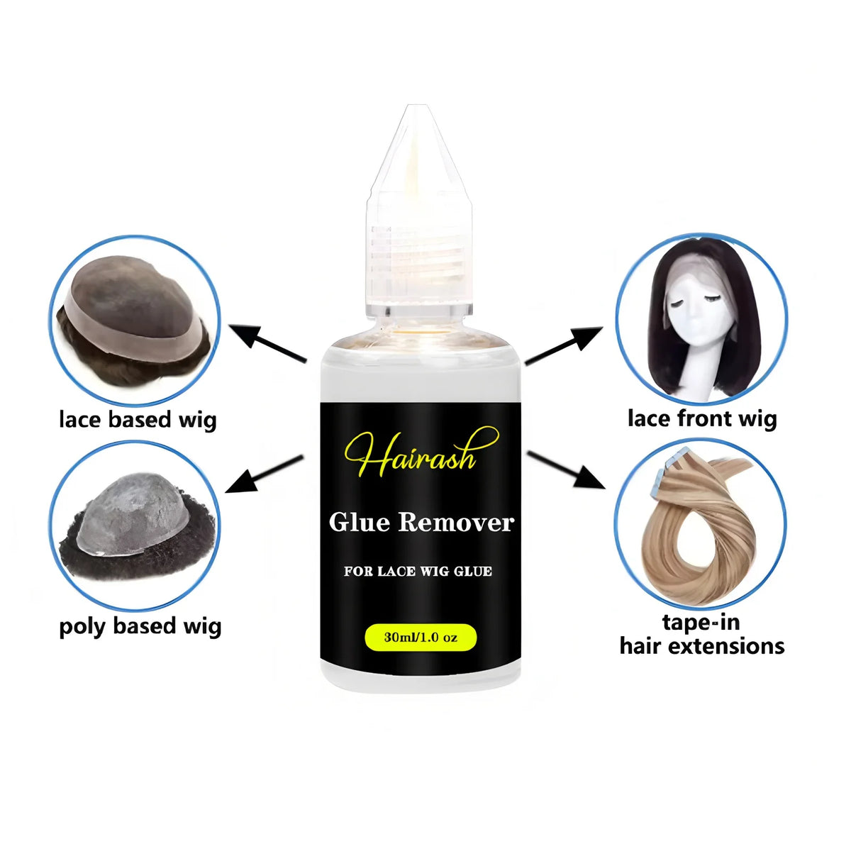 Glue for Lace Front Waterproof Plant Glue Remover Heat Protectant Spray Lace Tint Spray Wig Installation Kit Set