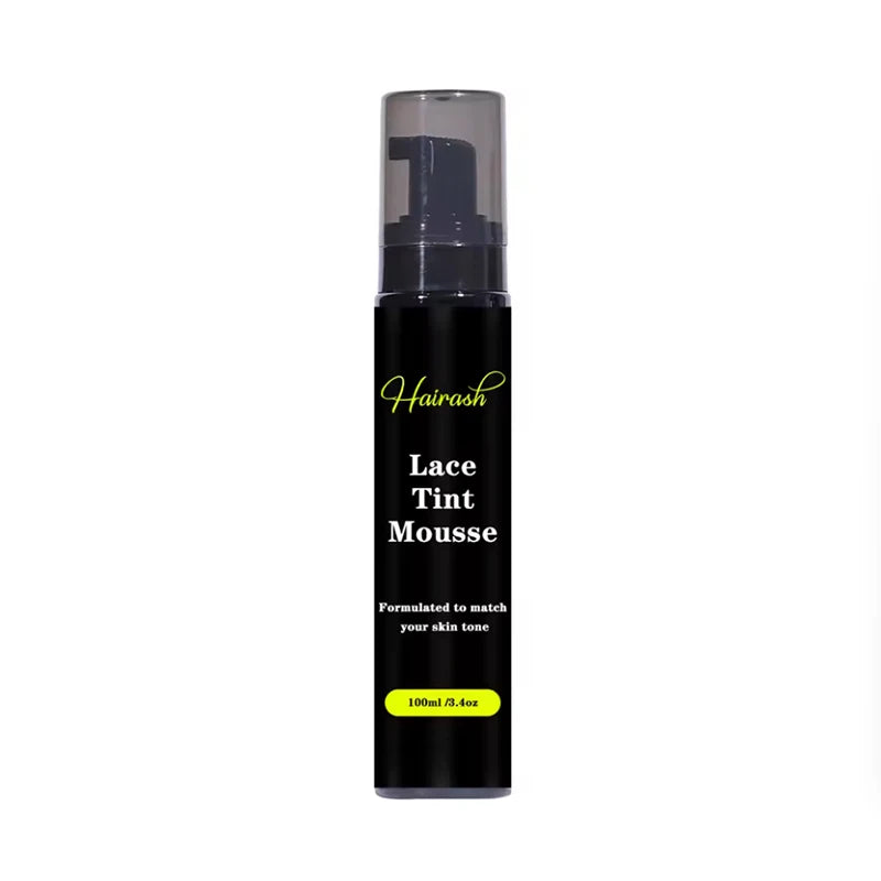 Lace Tint Mousse Waterproof for Lace Front Wigs Light/Medium/Dark Wig Knots Healer Quick Dry Wig Grids Concealer Tint Spray
