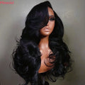 13x4 HD Lace Front Wig Body Wave Wigs Human Hair For Black Women 250 Density Pre Plucked Brazilian Virgin Hair 13x6 HD Transparent Lace Frontal Human Hair Wigs